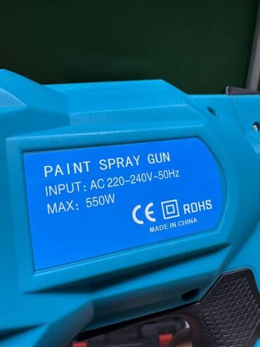 Для кафе, ресторанов: Краскапульт сетевой Фирмы: MAKOTA качество: на отлично 👍 550W бачок — 3