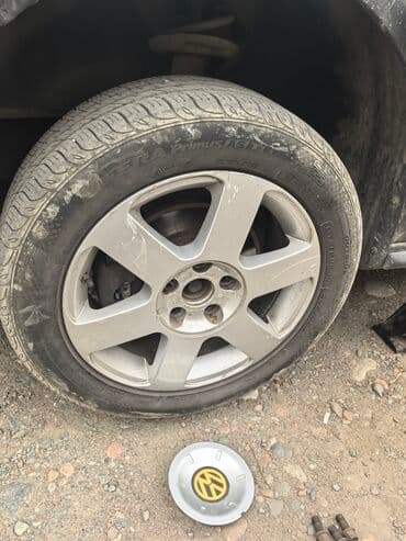 диски на фокус: Дисктер R 16 Volkswagen, Комплект, тешиктери - 5, Колдонулган — 2
