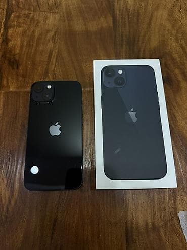 доставка зарядки для айфона: IPhone 13, Б/у, 128 ГБ, Midnight, Коробка, 59 % — 1