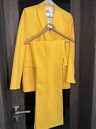 пиджак s: Брючный костюм, Клеш, Пиджак, Турция, Шерсть, Осень-весна — 1