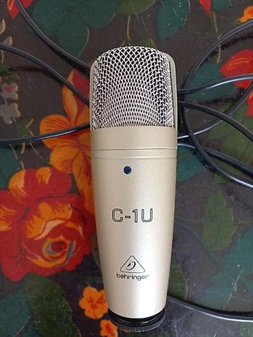 музыкальная карусель: Микрофон Behringer C-1U — студийный конденсаторный микрофон с большим — 2