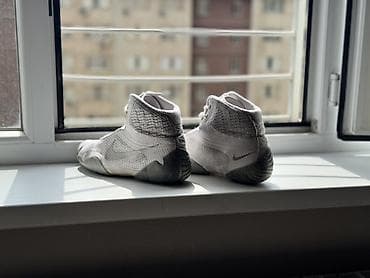 nike react: Мужские кроссовки, 42, 42.5, Nike, Б/у, цвет - Серый, Самовывоз, Платная доставка — 5