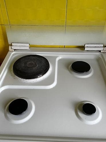 Комбинированная плита с духовкой - Варочная поверхность: 4 конфорки —