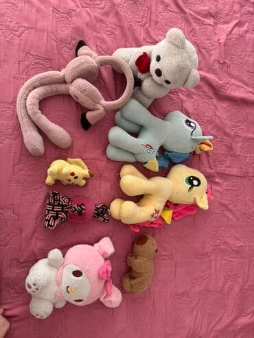 поздравления мишка: Набор мягких игрушек Состав: - Плюшевый медвежонок с красным бантом и — 1