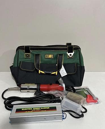Айыл-чарба жаныбарлары: Электрическая машинка для стрижки овец (комплект) - Профессиональная — 1