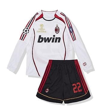футболная форма: Футбольный комплект AC Milan 2006/07 (выездной), длинный рукав - — 1