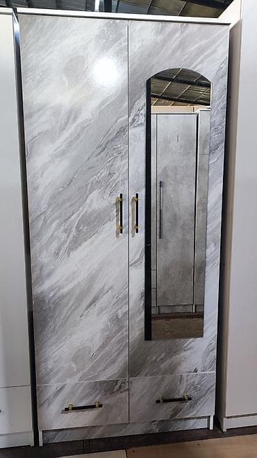 bunk bed: Шифоньер, шкаф для одежды, Новый, Прямой, ЛДСП — 1