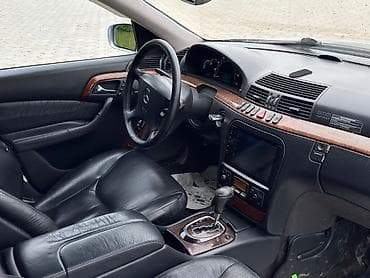 кридит авто: Mercedes-Benz S-Class: 1999 г., Автомат, Бензин, Седан — 8