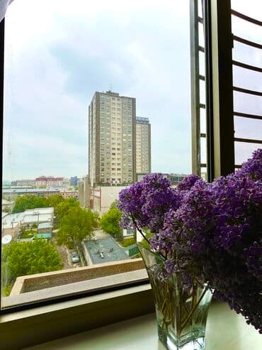 суточный квартира бишкек 2 комнатная: 2 комнаты, Душевая кабина, Постельное белье, Кондиционер — 8