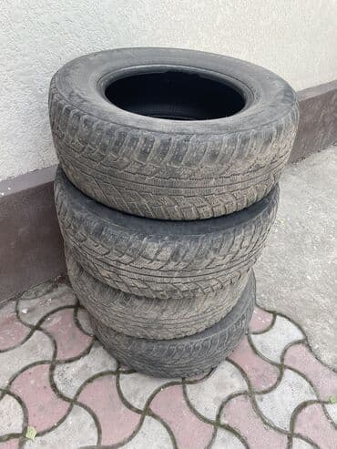 купить шины в бишкеке бу: Колеса в сборе 265 / 65 / R 17, Зима, Б/у, Комплект, Внедорожные (АТ/МТ) — 2