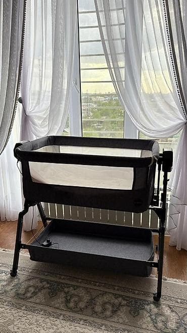 детские табуретки: Люлька, Колыбель, Металл, цвет - Серый, Самовывоз — 1