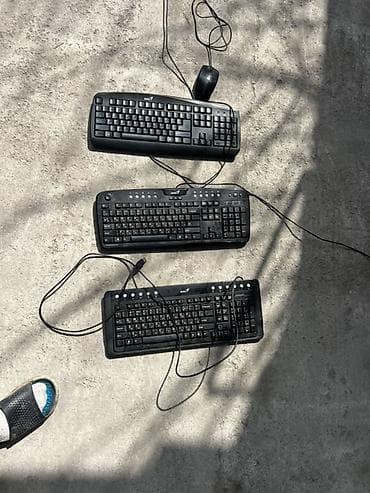 Клавиатура, Мембранная, Проводное подключение, Размер: 100%