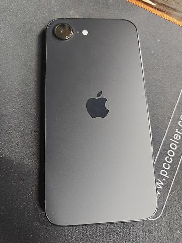 скупка бу ноутбуков: IPhone 16e, Б/у, 128 ГБ, Черный, Зарядное устройство, Чехол, Коробка, 100 % — 1