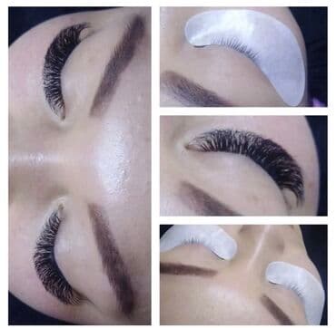 наращивание ресниц с выездом на дом: Ресницы, Голливуд, Классика, 2D, С выездом на дом, Консультация, Гипоаллергенные материалы — 3