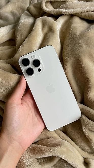 IPhone 15 Pro Max, 256 ГБ, White Titanium, 85 %
