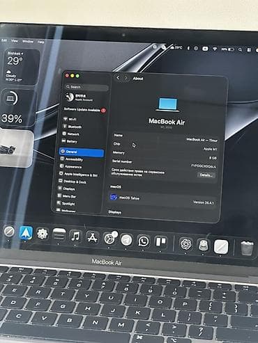 ssd macbook: Б/у, Apple M1, ОЗУ, RAM: 8 ГБ — 3