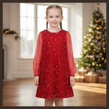 бальное платье для девочки: Детское платье, Новый — 1