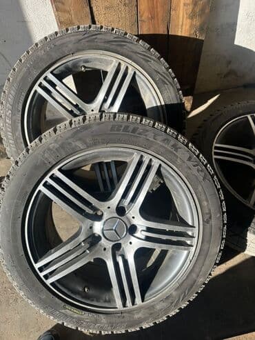 ауди диск: Литые Диски R 17 Mercedes-Benz, Комплект, отверстий - 5, Б/у — 5