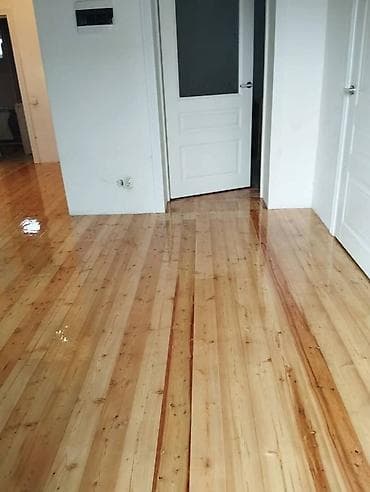 Отделочные работы: Шлифовка и лакировка деревянных полов - Профессиональная циклевка до — 5