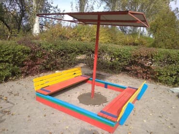 домик для: Закрывающиеся песочницы с грибком! с шатром ! открытые, и высокие — 3