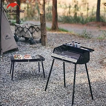 naturehike: 🟠 Гриль Naturehike Vertical BBQ Grill with storage bag Black 🟠 ⠀ — 10