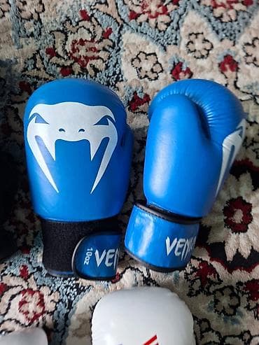 перчатки варатарские: Набор экипировки для единоборств: 1) Боксерские перчатки GREEN HILL — 3