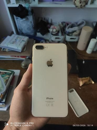 iphone 8 plus 128гб: IPhone 8 Plus, Б/у, 256 ГБ, White Titanium, Зарядное устройство, Чехол, 100 % — 5