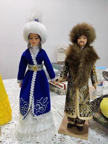 продаю куклы: Керамические национальные куклы- сувениры, производство Кыргызстан — 3