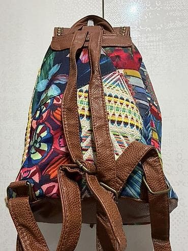 samsung note 9s: Рюкзак, Материал: Искусственная кожа, Женские, Б/у — 2