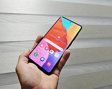 samsung galaxy a71: Samsung Galaxy A51, Б/у, 64 ГБ, цвет - Черный, 2 SIM — 5