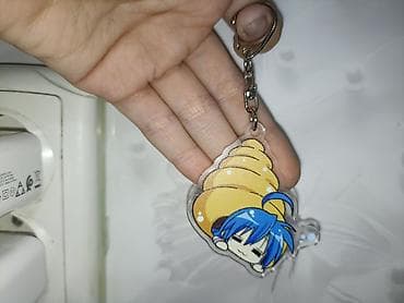 Мырзалардын бут кийими: КОНАТАСАН!!! Аниме-брелок с карабином - Материал: прозрачный акрил с — 1