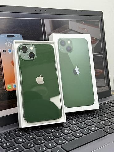 iphone за 0 руб: IPhone 13, Б/у, 128 ГБ, Зеленый, Коробка, 83 % — 1