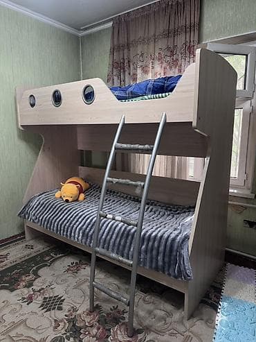 двухъярусная диван кровать: Двухъярусная детская кровать, ЛДСП — 1