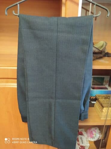 мужские классические брюки: Брюки мужс.классика 2шт. На рост 175-180.Размер 48и 50.Цвет — 2