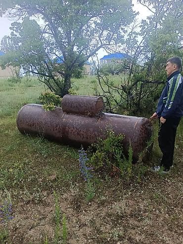 Дом и сад: Горизонтальный стальной резервуар (газгольдер/емкость) с — 1