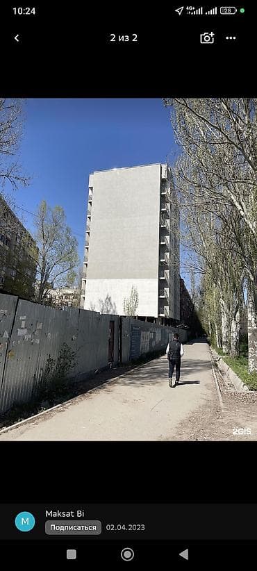 купить квартиры в бишкеке: 1 комната, 38 м², 7 этаж, Евроремонт — 7