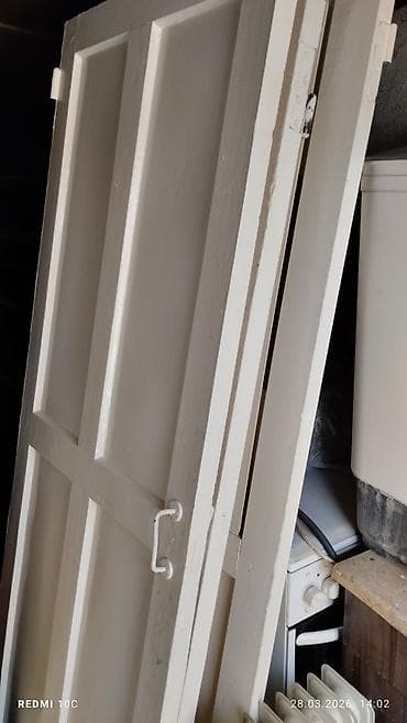 osb лист: Деревянные межкомнатные двери, окрашенные в белый цвет — 1