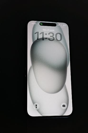 redmi note 4: IPhone 15 Plus, Б/у, 128 ГБ, Черный, 100 % — 1