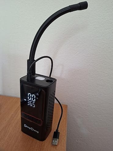 аккумуляторная батарейка: Продаю аккумуляторный насос для авто, новый, 80 Вт, 1800 мАч — 2