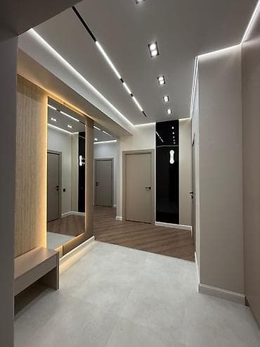 3: 3 комнаты, 88 м², 12 мкр 8 этаж, Евроремонт — 5