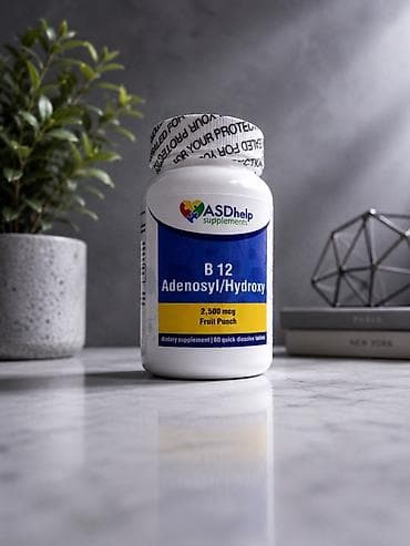 Личные вещи: Витамин B12 Adenosyl/Hydroxy — жевательные/растворимые таблетки от — 1