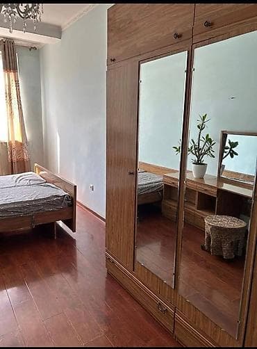 flat osh: 2 комнаты, 55 м², Городская больница №4 (ул. Айни) Элитка, 4 этаж, Косметический ремонт — 4