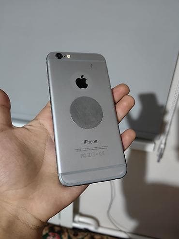 продать iphone 6: IPhone 6, Б/у, 16 ГБ, Matte Silver, 100 % — 1