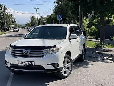 Продажа авто: Toyota Highlander: 2012 г., 3.5 л, Автомат, Бензин, Внедорожник — 2