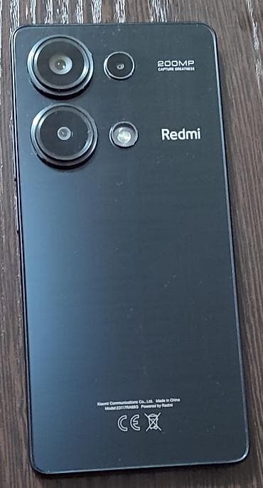 телефон редми 13про: Redmi, Redmi Note 13 Pro, Б/у, 256 ГБ, цвет - Черный, 2 SIM — 2