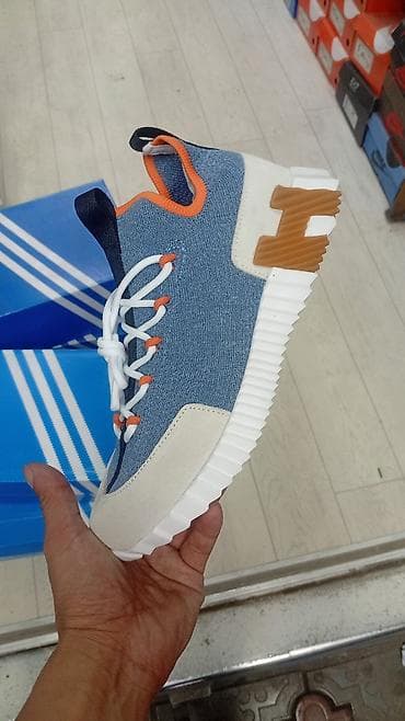 a bathing ape: Мужские кроссовки, 41, Asics, Новый, цвет - Синий, Бесплатная доставка — 1