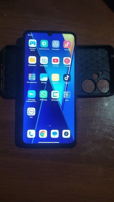 redmi 9 lite: Redmi, Redmi 13C, Б/у, 256 ГБ, цвет - Черный, 2 SIM — 2