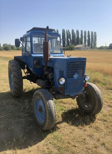 шины для фронтальных погрузчиков: Модель: Другие тракторы МТЗ, Б/у, 1990 г., С пресс-подборщиком — 1