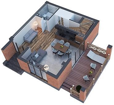 продаю дом рухий мурас 2: Сдан, 3 комнаты, 90 м² — 2