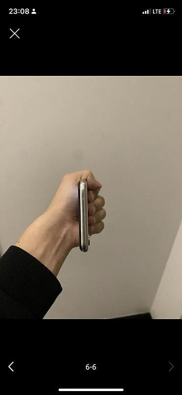 mac mini: IPhone X, Б/у, Серебристый — 6